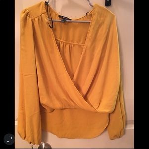 forever21 yellow top